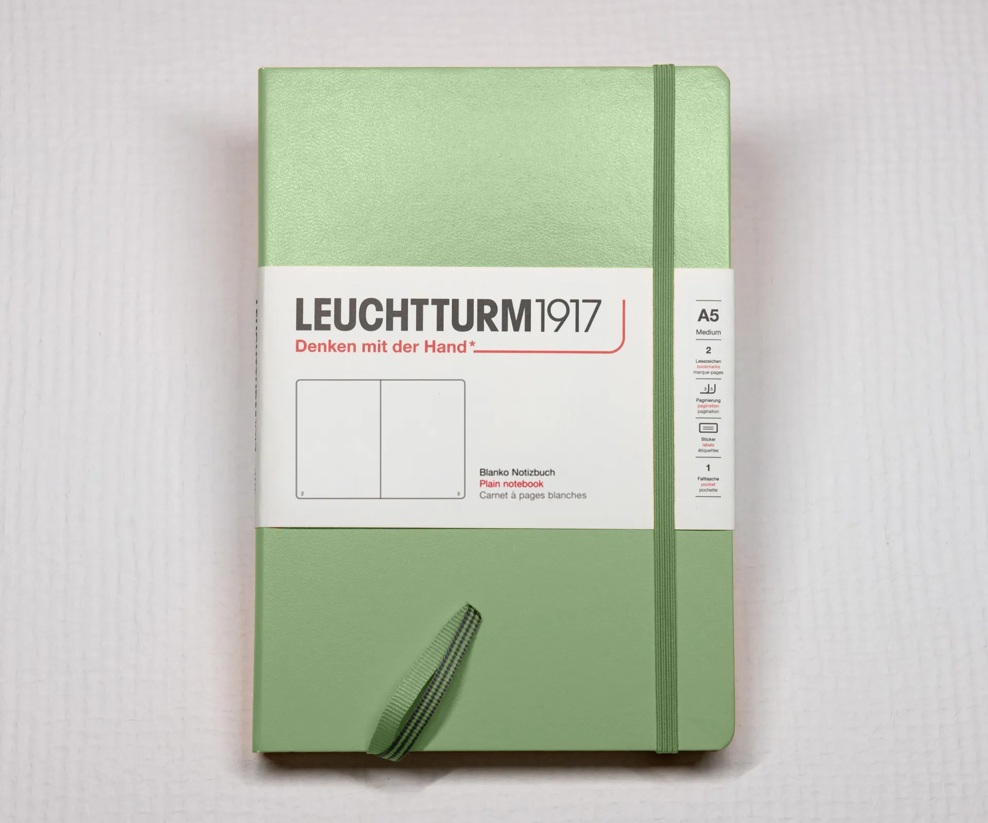 Leuchtturm 1917 - Notizbuch (A5, Hardcover)