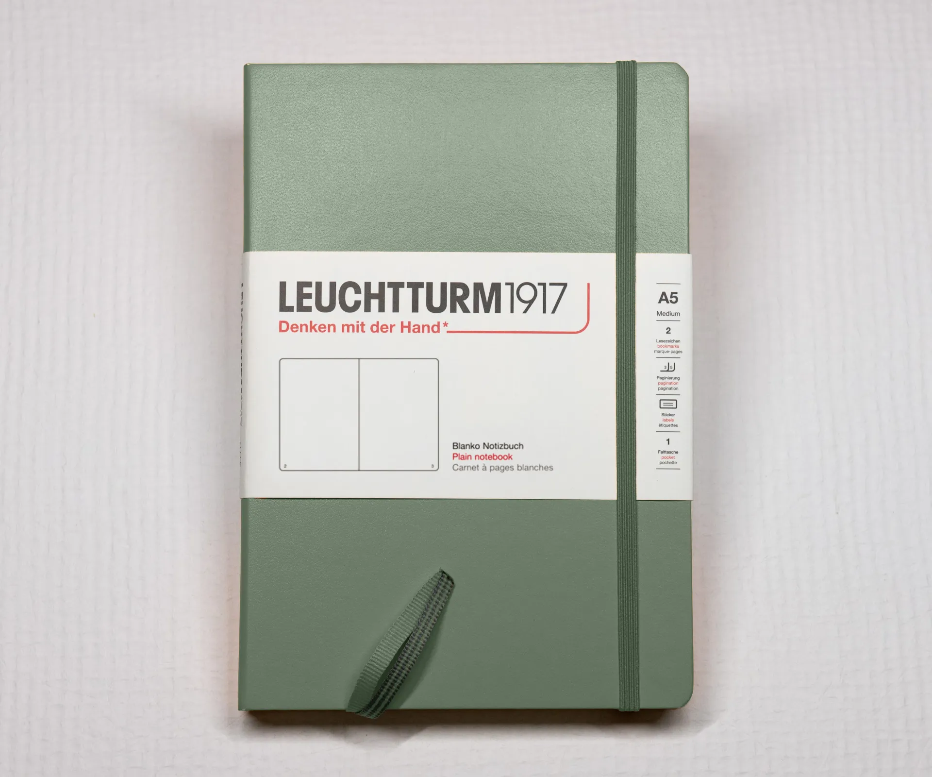 Leuchtturm 1917 - Notizbuch (A5, Hardcover)