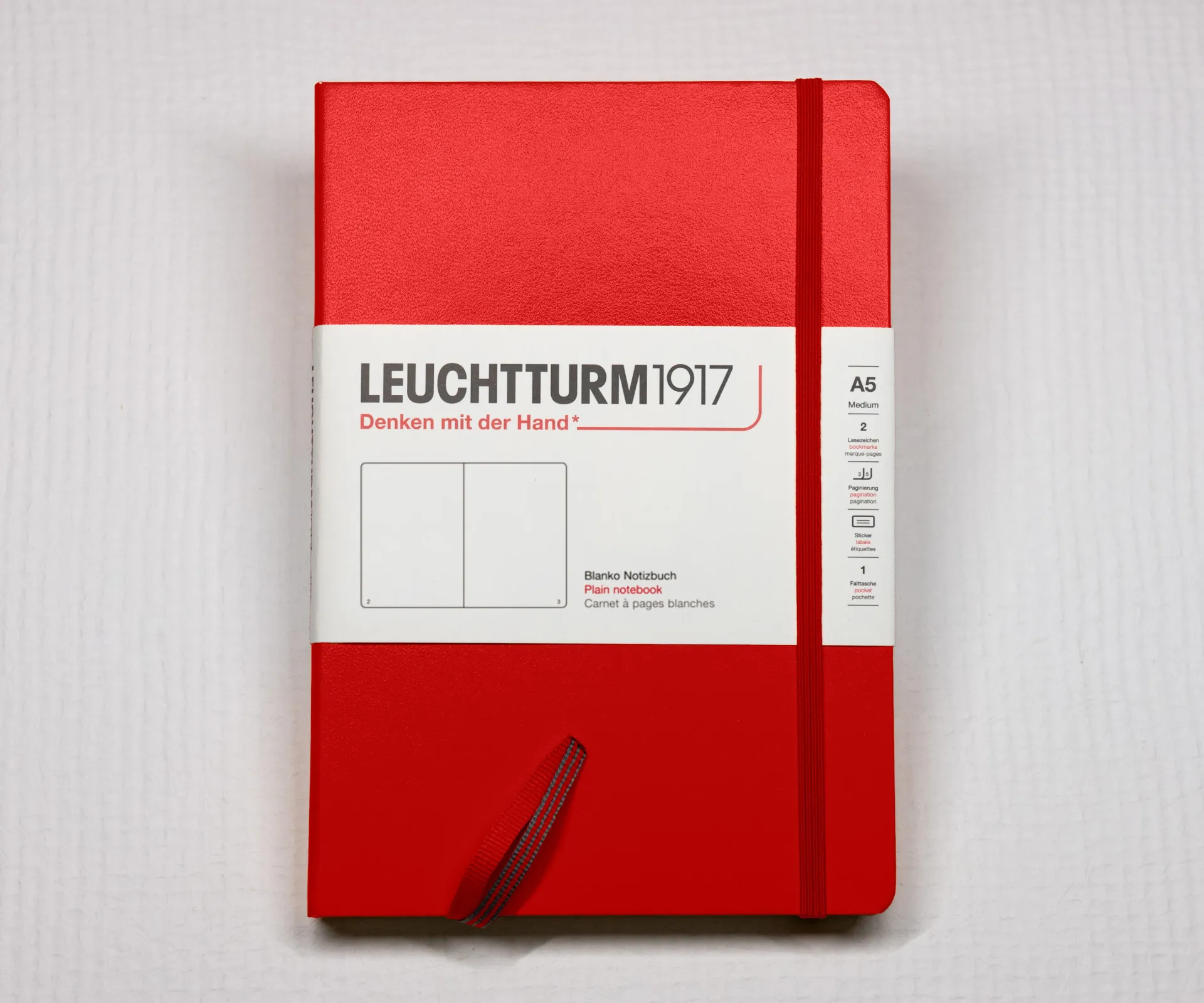 Leuchtturm 1917 - Notizbuch (A5, Hardcover)