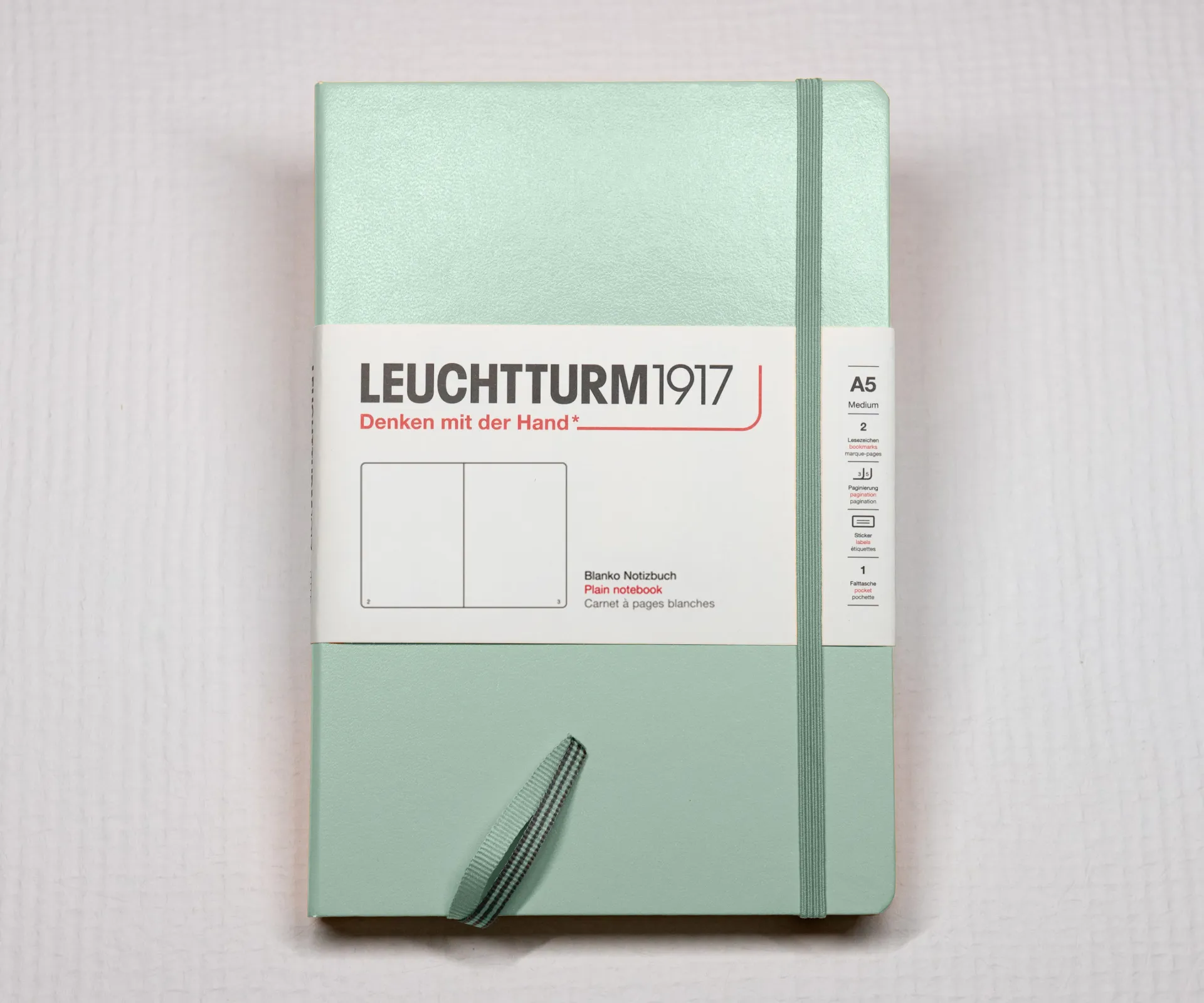 Leuchtturm 1917 - Notizbuch (A5, Hardcover)